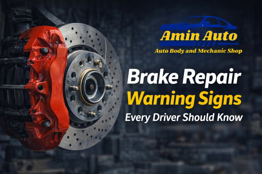 Brake Repair Warning Signs Every Driver Should Know