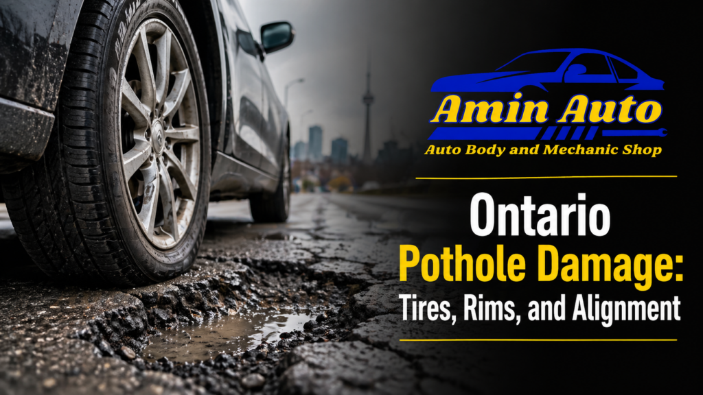 Ontario pothole damage