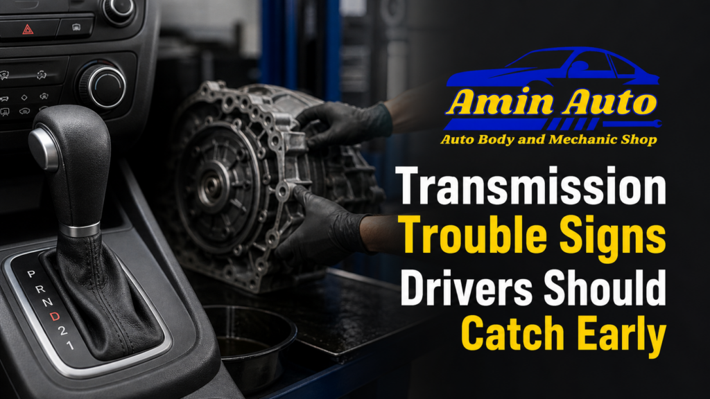 transmission trouble signs